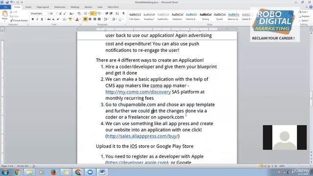Buy Mobile App and Publishing it on iOs and Google Play Store | Digital Marketing Course смотреть онлайн