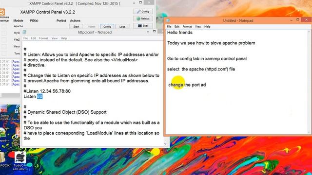 Solved Error: Apache Shutdown unexpectedly | Xampp can't start Apache server смотреть онлайн