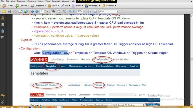 5   Configure Trigger For Monitor Windows Server