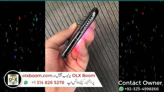 iphone X 256gb FOr Sale in Lahore - olx Boom смотреть онлайн