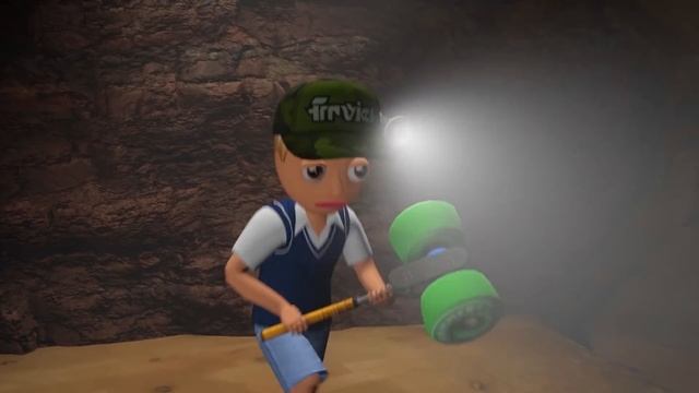 Балдик vs Мистер Хопс 2: Тигр Страйпс (Mr Hopp's Playhouse 2 Анимация Ной Ребенок Балди 3D) смотреть онлайн
