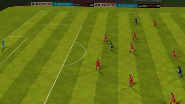 FIFA 13 iPhone/iPad - FC Barcelona vs. Liverpool смотреть онлайн