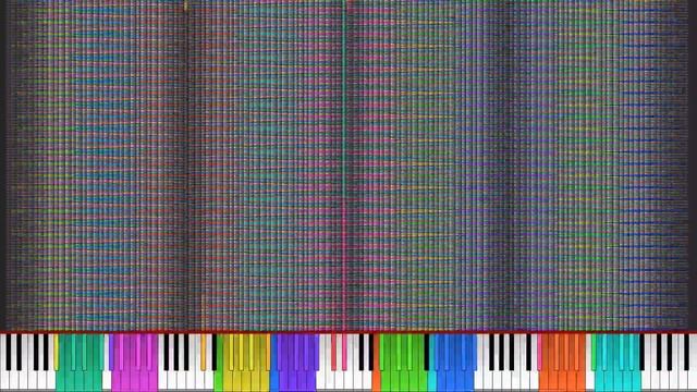 [Black MIDI] BAD APPLE EXTREME² ACT.7 ~ 2.1 Billion смотреть онлайн