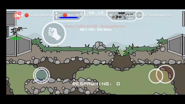 🔴Mini Militia Live Stream | Mini Militia Jod is back? GamewarriorYT смотреть онлайн
