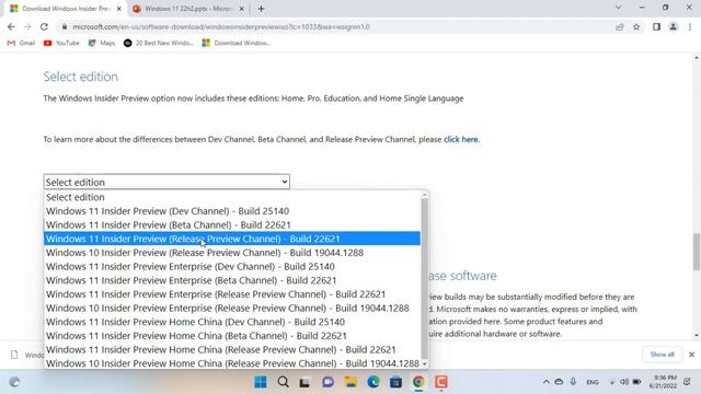 Windows 11 22H2 เลือกลงรุ่นไหนดีใน Windows Insider Program อยากใช้ Windows 11 22H2 ทำอย่างไร смотреть онлайн