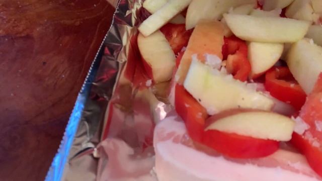 Pork Belly with Apples & Red Peppers смотреть онлайн