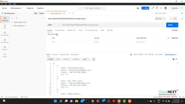 API testing through postman Tutorial in Hindi | Mern Stack | ThinkNEXT смотреть онлайн