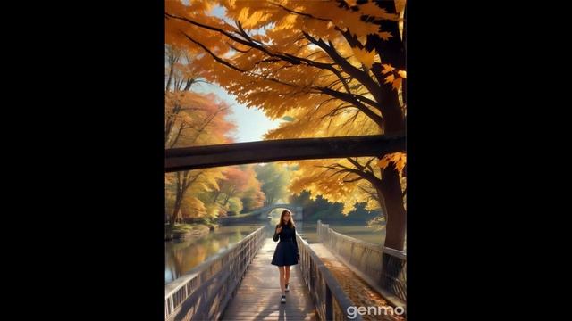 осенний ветер, слова А. Платонов музыка и вокал искусственный интеллект.