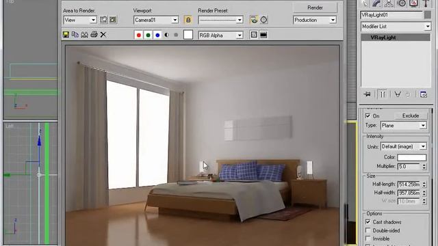 Interior Lighting In Vray , 3DS Max - SCENE FILE NOW AVAILABLE FOR DOWNLOAD смотреть онлайн