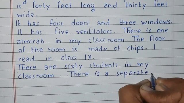 Write a short essay on My Classroom | Essay Writing | English смотреть онлайн