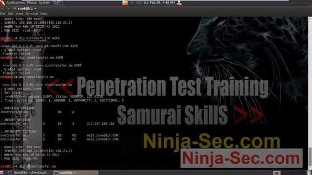 29 DNS Enumerating for penetration testers смотреть онлайн