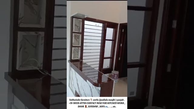Wood 🪵 work by sukhwinder furniture works jandiala manjki DOOR || WINDOW 🪟 || SOFA || KITCHEN || смотреть онлайн