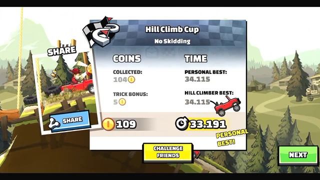 Hill Cimb Racing 2 Cars Game | Android Gameplay смотреть онлайн