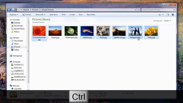 One Handed File Selection (Checkbox Selection) in Windows 7 смотреть онлайн