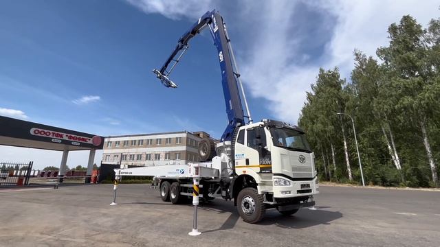 Обзор Автобетононасоса DongYang DCP38X-5ZR на шасси FAW смотреть онлайн