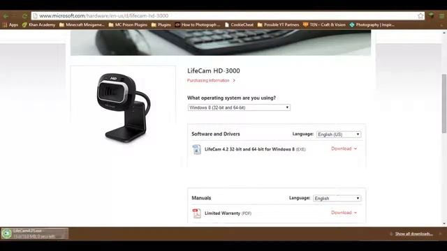 Microsoft Lifecam HD-3000 | Unboxing and Review смотреть онлайн