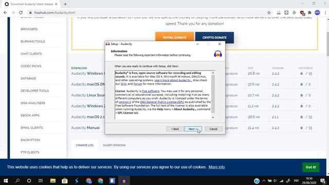 How to Download and Install Audacity on Windows 10 смотреть онлайн