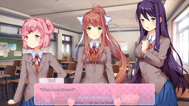 Monika's Dirty Little Secret, Doki Doki Literature Club! (Act 2, Day 4) смотреть онлайн