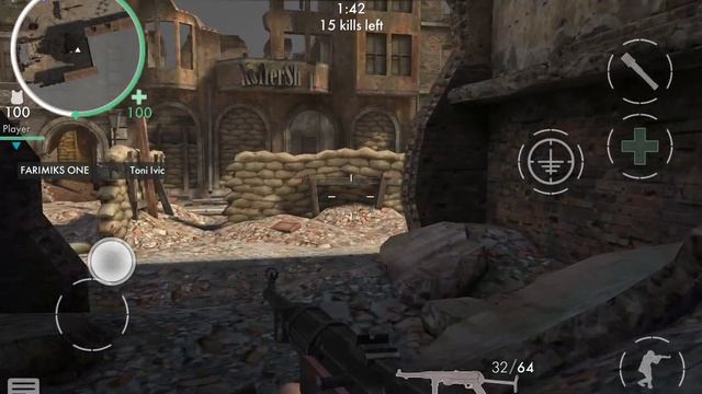 World War Heroes: WW2 FPS Shooting game! - Android gameplay GamePlayTV смотреть онлайн
