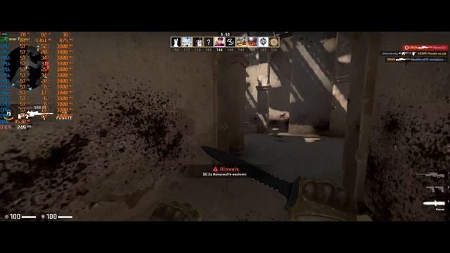 CS:GO R5 1600(3,8Ghz) / RX 5700 XT / 3600Mhz low/high Benchmark смотреть онлайн