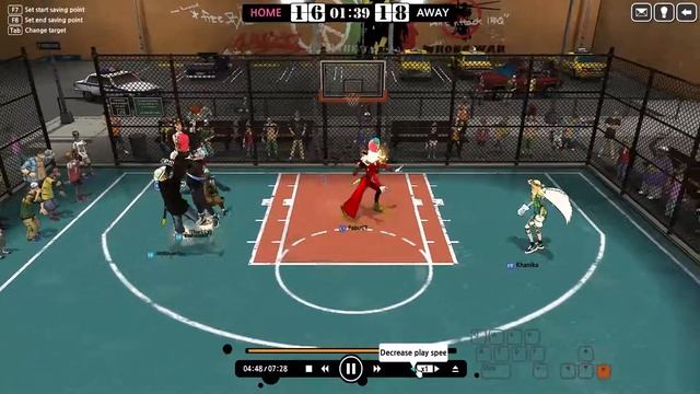 Freestyle 2 Tap dunk block смотреть онлайн