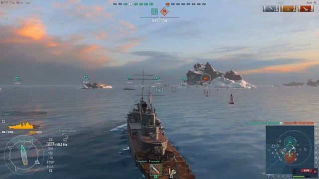 Jogos FPS World of Warships смотреть онлайн