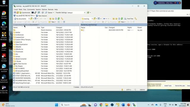 Transfer file from windows to HortonWork Sandbox VM смотреть онлайн