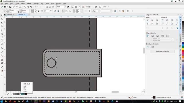 💻 Create Wallet Icon | Corel Draw Tutorial смотреть онлайн