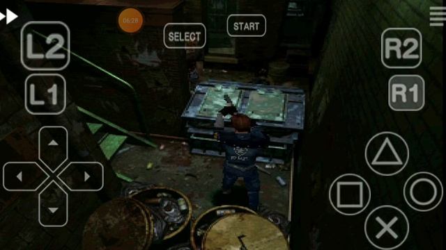 Re2 ps1 emulator gameplay pt 1 смотреть онлайн