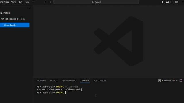 How to check .Net SDK Version Windows смотреть онлайн