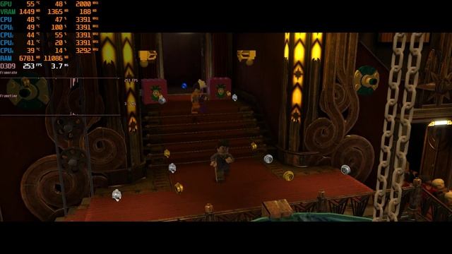 GTX 1060 6GB + I5-6500 ➤ LEGO Batman 2: DC Super Heroes ➤ Ultra Settings ➤ 1080p