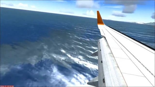 [Flight Simulator X] B737-800 EasyJet Landing at Gibraltar(MAX GRAPHICS HD) смотреть онлайн