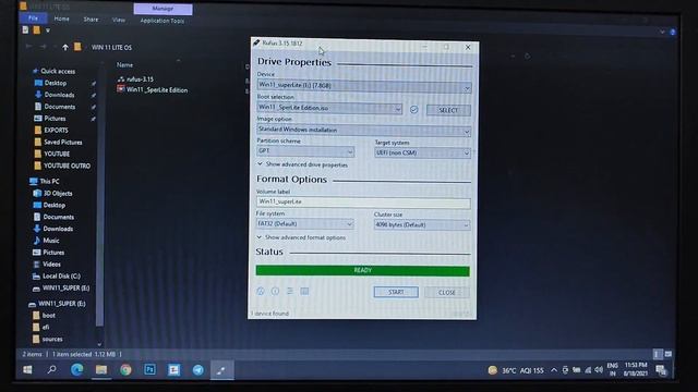 windows 11 super lite edition 1.6gb iso (super stable fast light weight ui ) смотреть онлайн