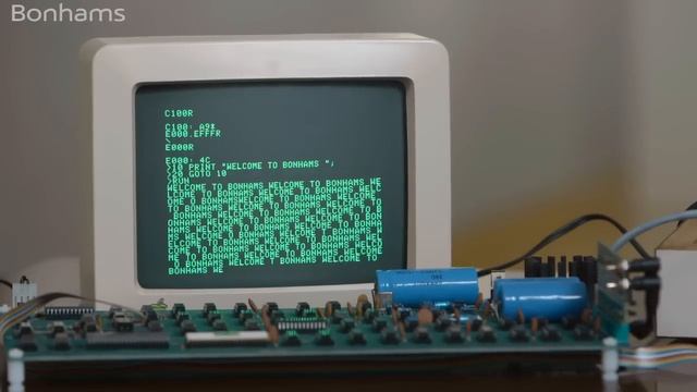 Apple-1 Computer, featured in History of Science and Technology смотреть онлайн