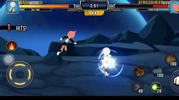 Super Stickman Dragon Warriors Android Gameplay #android #ios