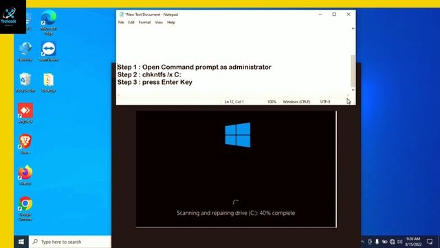 How to fix Scanning and Repairing drive C || how to fix scanning and repairing drive c windows 10 смотреть онлайн