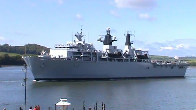 HMS Bulwark L15 @ Mount Wise, Plymouth 26.05.14 смотреть онлайн