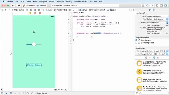 iOS Development with Swift Tutorial 16 - Segmented Control смотреть онлайн