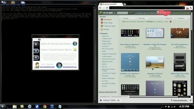 how to change your windows 7 start button смотреть онлайн