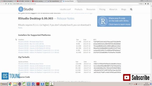 Downloading and installing R and RStudio смотреть онлайн