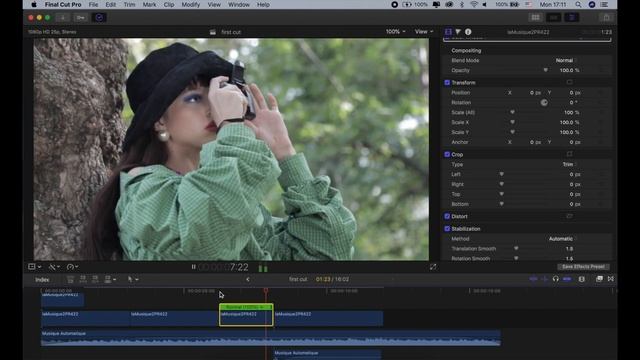 FINAL CUT pro X - Basic Masterclass - lesson v4 Rus LANGUAGE смотреть онлайн