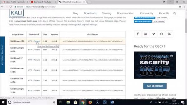How to Download Kali Linux 2019 Version ISO File