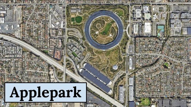 🇺🇸 GEOGRAPHY OF APPLEPARK in 1 minute 🗺️ смотреть онлайн