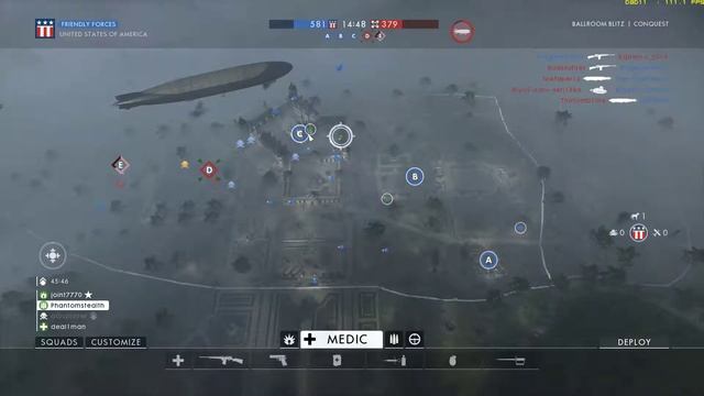 BF1 Ballroom batshit crazy enemy close win смотреть онлайн