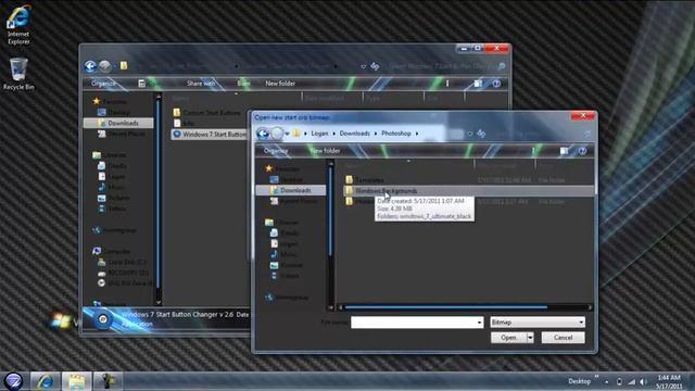 How to Change Your Start Button in Windows 7 Only смотреть онлайн