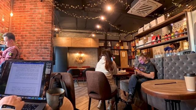 Timelapse в кофейне (Таймлапс).