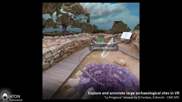 ATON: Immersive VR + Multiresolution samples on the Web смотреть онлайн