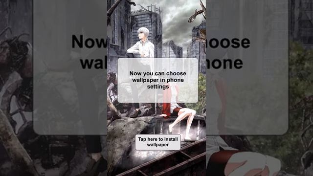 Tokyo Ghoul Full HD Live Wallpaper || Токийский Гуль Живые обои смотреть онлайн