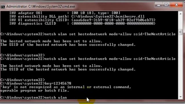 How To Make A Wifi Hotspot Without Any Software In Windows 7,8,8.1 смотреть онлайн