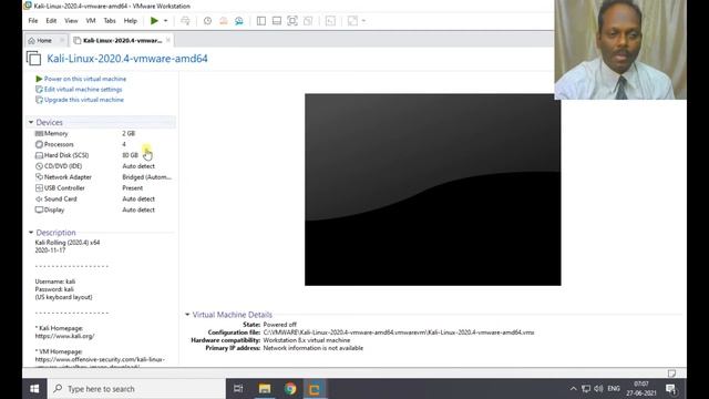 0. Installing VMWARE and Setting up Kali Linux - Anand K смотреть онлайн